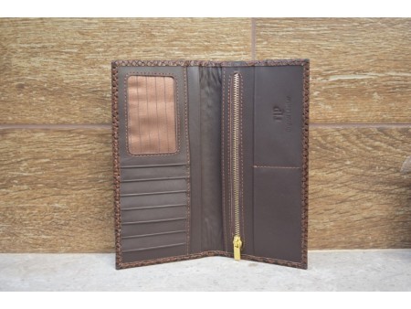 Men's Leather Wallet ,Wallets,Purse,Batwa,Long Wallets,Travel Kit